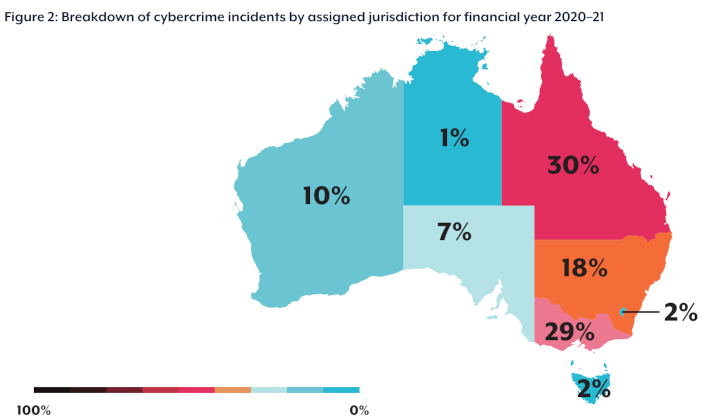 cyber crime map