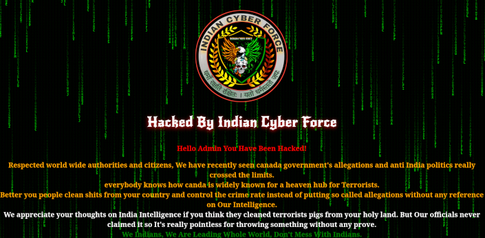 iTWire - Canada site attacked after Ottawa claim of Indian role in ...