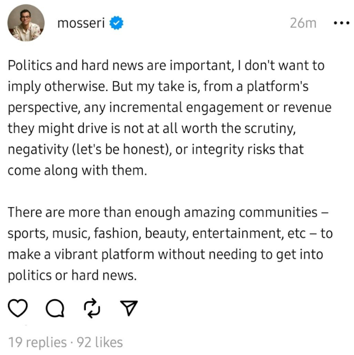 mosseri post