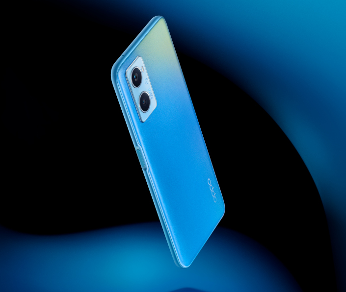 oppo a96 blue sunset