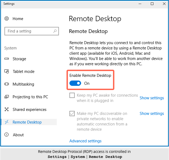 windows dev tools desktop inspector