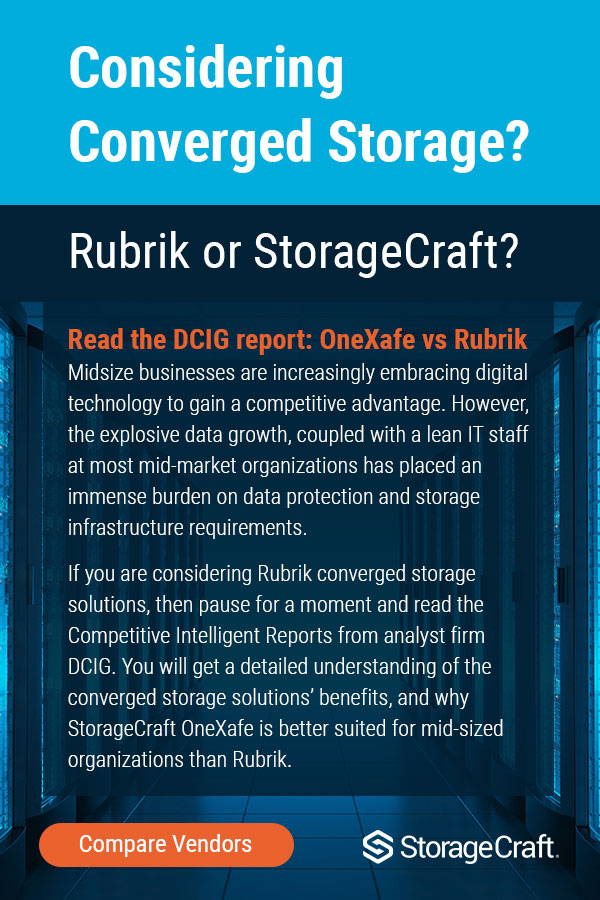 StorageCraft Rubrik ITWire Newsletter EDM 600x900 V2