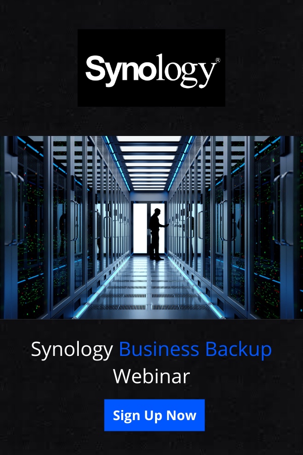 Synology Business Backup Webinar 600 x 900