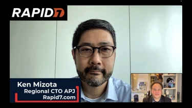 VIDEO Interview: Rapid7 Regional CTO Ken Mizota explains today&#039;s biggest security threats, cloud misconfigurations and more