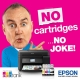 Cracking comedian Jimeoin knows Epson EcoTank printers are great craic