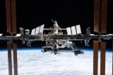 The high-tech delivery blasted off on Friday and arrived at the ISS on Saturday