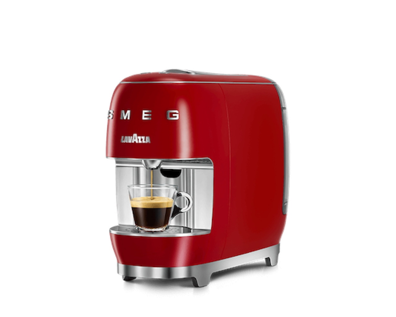 iTWire - Review - Lavazza A Modo Mio Smeg high-tech coffee machine