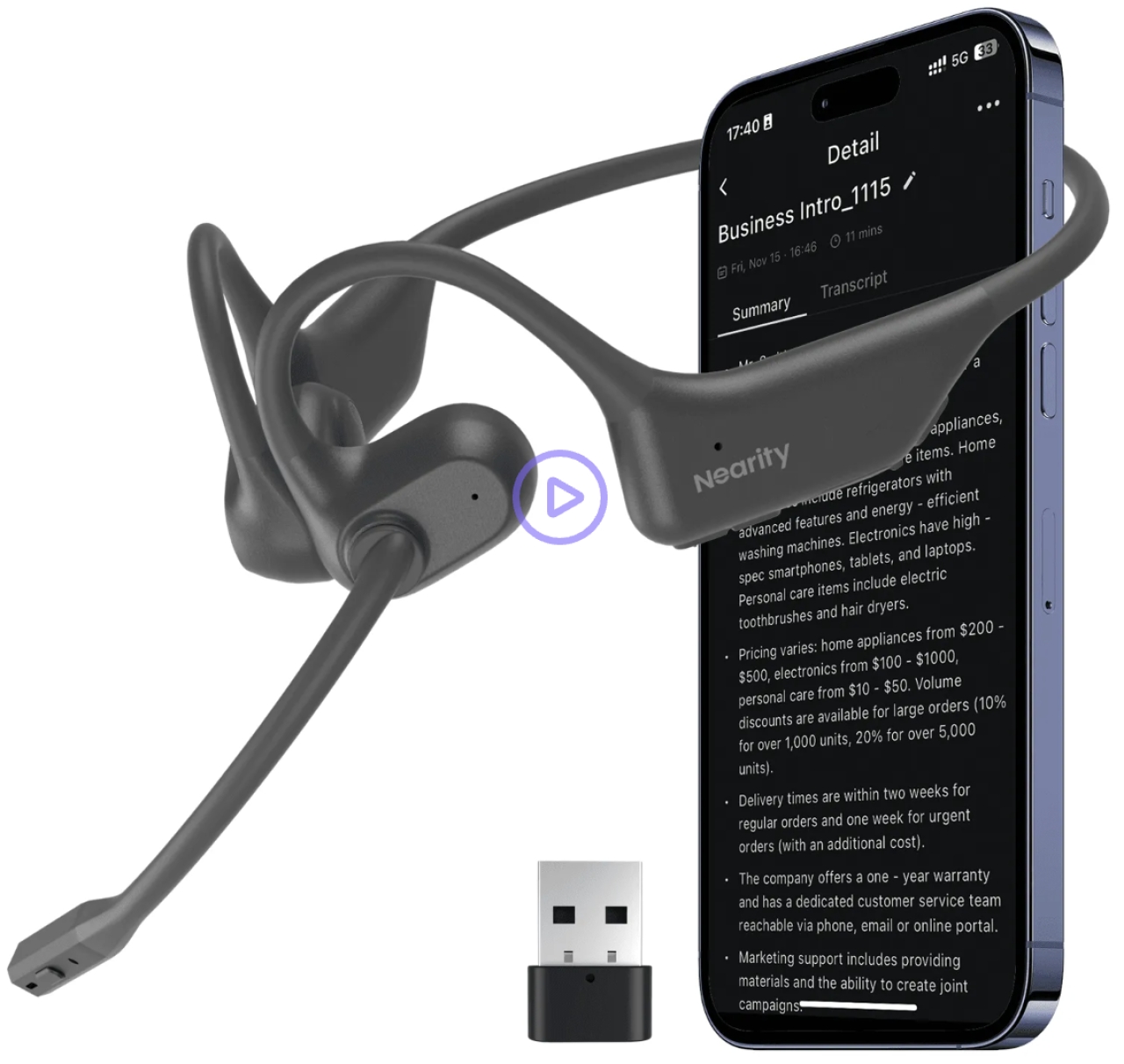 iTWire - The Nearity MemPod Pro 2S - an AI-powered Bluetooth