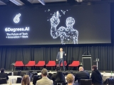 Jonathan Staff, Macquarie Group, speaking at the Future of Tech, Innovation and Work conference