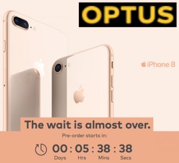 iPhone 8 and Plus with Apple Watch Series 3 arriving at Optus 22 Sept, iPhone X coming