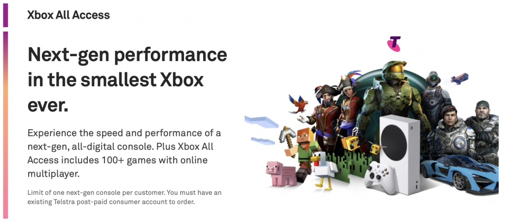 Xbox game deals pass telstra