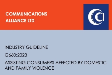 Communications Alliance updates domestic violence guideline for telcos