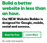 GoDaddy goes for small business with new website builder