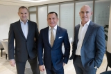 From left to right: Temenos president and chief revenue officer Erich Gerber, BOQ managing director and CEO George Frazis, and BOQ chief information officer Craig Ryman 