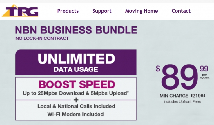 nbn plans for small business