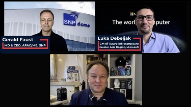 VIDEO Interview: SNP Group&#039;s Gerald Faust and Microsoft’s Luka Debeljak talk ultra-modern digital transformation