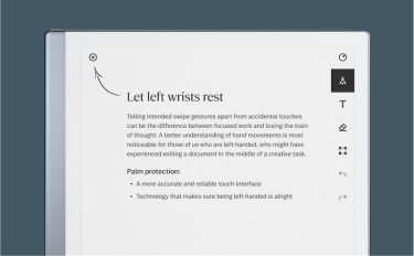 reMarkable software release 3.9 brings joy to the left-handed