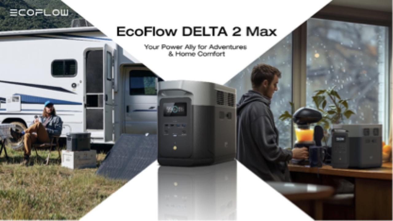 iTWire - EcoFlow launches DELTA 2 Max, the power buddy for home, RV,  camping, and more