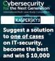 Kaspersky Lab and partners launch next-gen cyber security talent discovery program