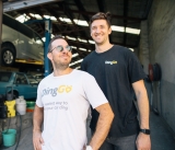 DingGo co-founders Shaun Janks (left) and Josh Sanford