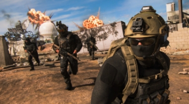 A scene from a Activision game.