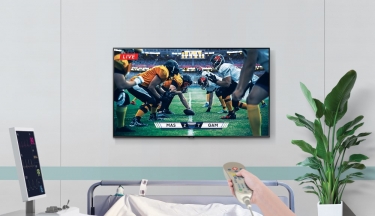 Two new Samsung TV screens launched for hotel guests and patients