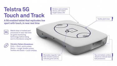 Telstra unveils 5G prototype to help visually impaired AFL fans enjoy football better