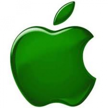 Apple defends green policy