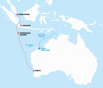 Two ships deployed as Australia-Singapore cable laying gets underway