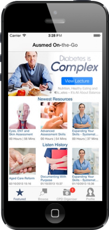 Ausmed app to educate nurses on-the-go