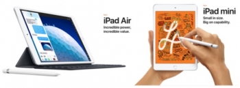 Apple launches new iPad mini at last, and new iPad Air, both with A12 CPU and Pencil compatibility