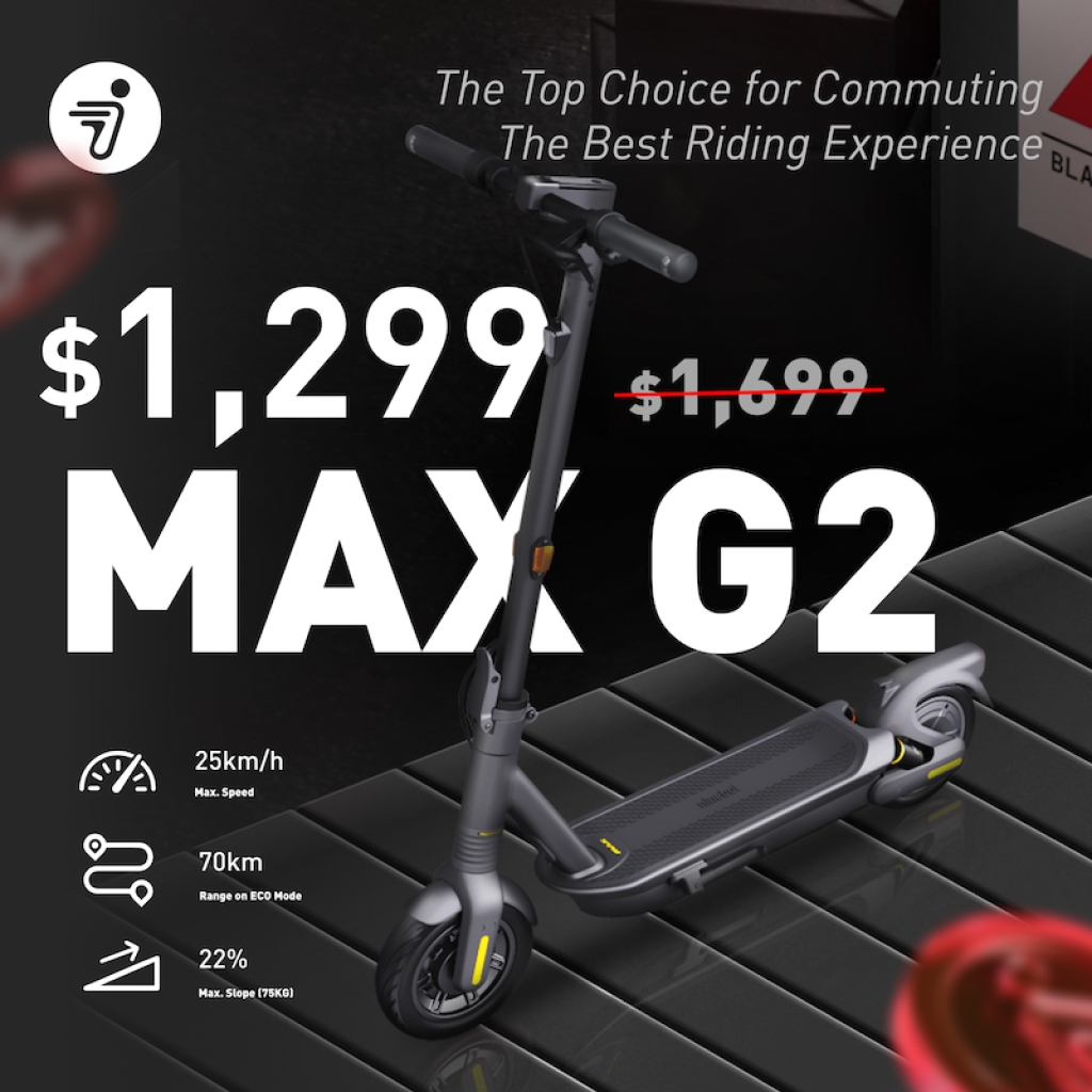 Ninebot Max G2 is on sale for $799 again. : r/ElectricScooters