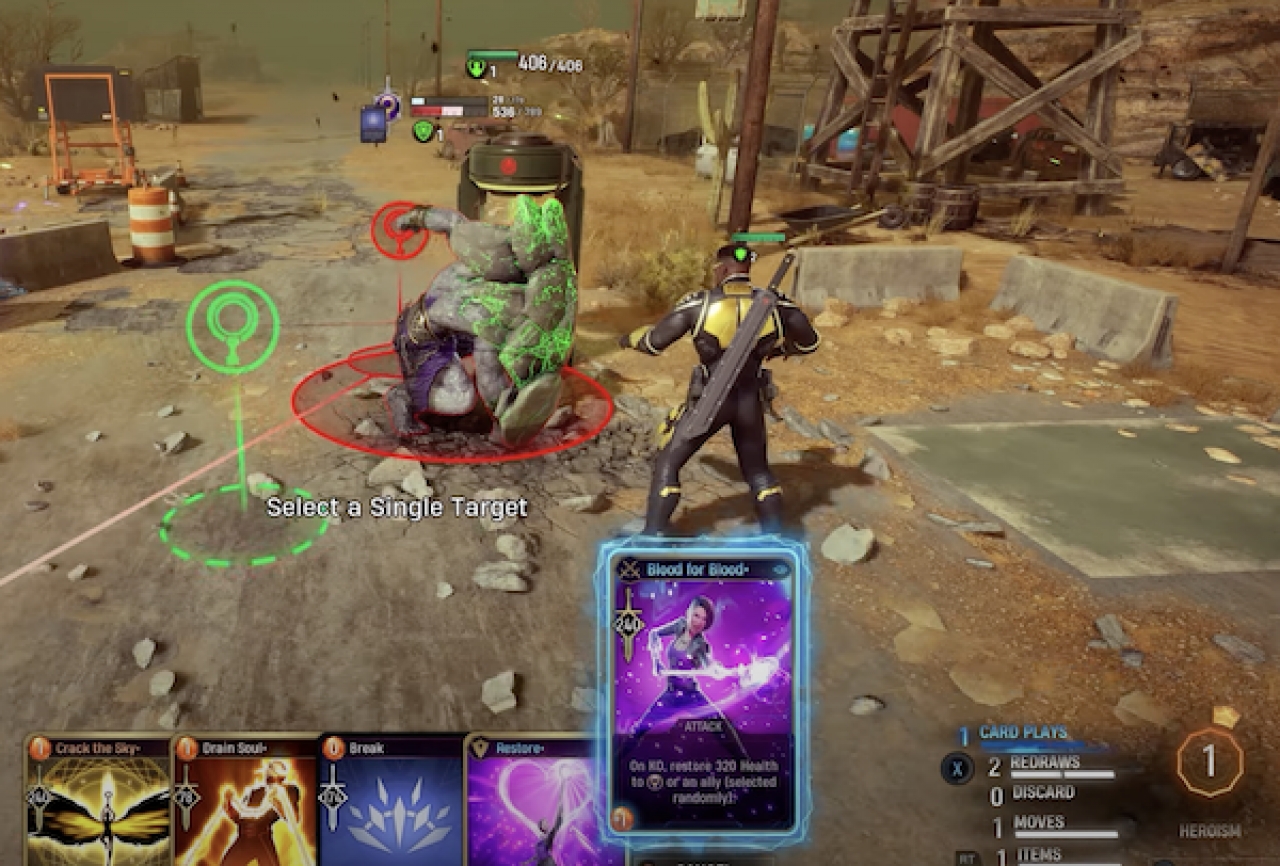 Get a Look at the Tactical Card-Based Marvel's Midnight Suns Gameplay