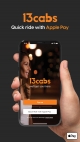 13cabs launches new Apple Pay 'quick ride' taxi hailing service