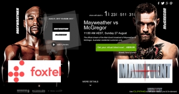 Foxtel also reminds us how to watch Mayweather v McGregor PPV fight