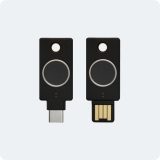 Step up your personal security now with the YubiKey Bio which replaces your password with your fingerprint