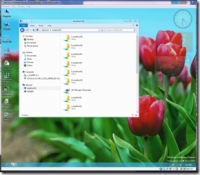 Windows 8 Release Preview, in desktop mode