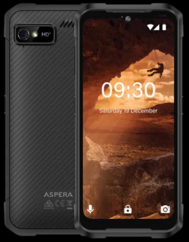 The front and rear of the Aspera R10.