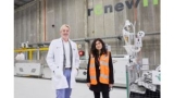 Renew IT Founder and CEO James Lancaster and UNSW SMaRT Centre Founder and Director, Professor Veena Sahajwalla 