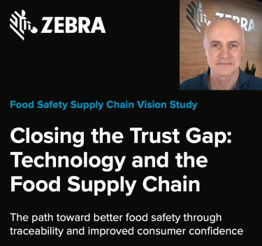 Zebra Food Supply Chain Study - Tom Christodoulou is pictured.