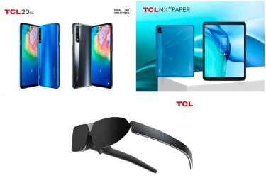 TCL’s new tablet with eye protecting screen tech, new phones plus wearable display at CES 2021