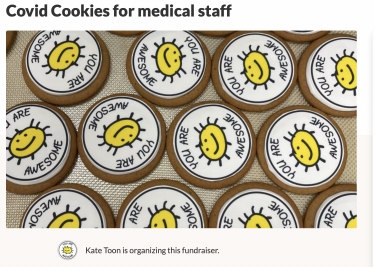 Say it with cookies: Australian Businesswoman of the Year sending sweet slice of hope to COVID impacted hospitals