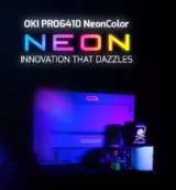 OKI goes fluorescent neon