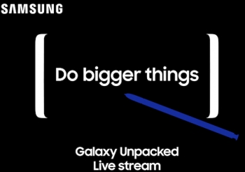 Samsung Note 8 Galaxy Unpacked live stream – 23 Aug (24 in OZ)