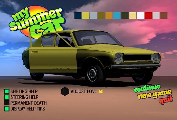 My Summer Car, car, vehicle, video games