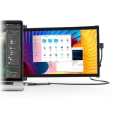 The MobilePixels Duex Plus portable 13.3&quot; monitor gives you a second screen anywhere