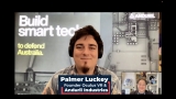 iTWireTV INTERVIEW: Palmer Luckey shares VR stories, seeks top Aussie tech talent for Anduril defence tech