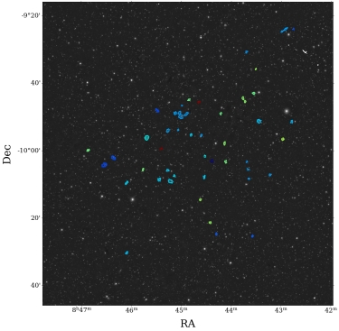 Astronomers locate 49 new galaxies