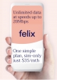 Felix Mobile again offers first month free deal for $35/m with unlimited 4G capped at 20Mbps