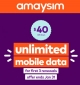 amaysim's unlimited summer gig: Australia's second 'truly unlimited' mobile data offer, the first pre-paid